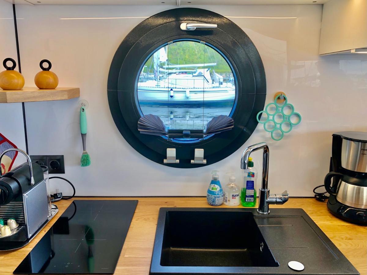 Отель Hausboot-Lafe Flensburger Foerde Egernsund Экстерьер фото